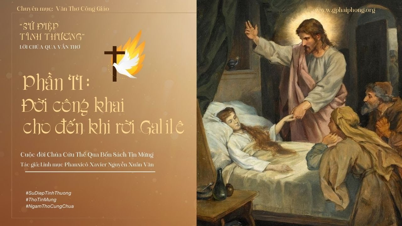 Bài 30 : Ngâm thơ "Chữa nhạc mẫu ông Phêrô" - Trích Sứ Điệp Tình Thương-Lm Fx Nguyễn Xuân Văn